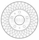 Borg & Beck Brake Disc Single Part No -BBD5805S