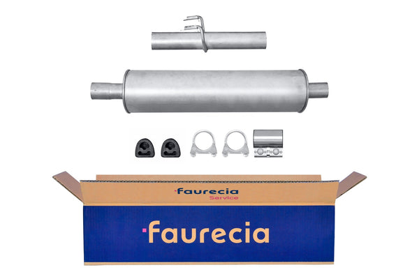 FAURECIA 8LD 366 033-631 Rear Muffler - Easy2Fit® Kit - fits NISSAN ALMERA I