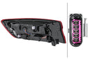 HELLA 2SV 012 247-281 Rearlight - LED - Inner Section - right - fits Audi A4 (8W2, 8WC, B9)