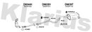 Klarius DN544H - Centre Pipe  - Fits Nissan Micra 1.5DCi