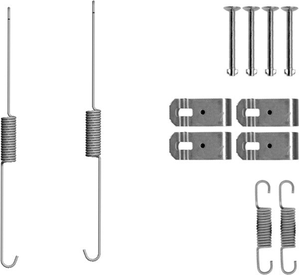 Mintex Rear Brake Shoe Fitting Kit  - MBA888 fits Mitsubishi