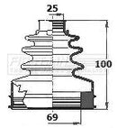 First Line Cv Joint Boot Kit Part No -FCB6129