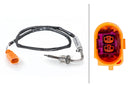 HELLA 6PT 014 494-321 Sensor, exhaust gas temperature - 2-pin connector