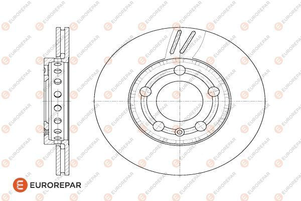 Eurorepar Brake Disc - 1618888080