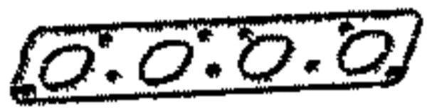 Klarius 410762 - Manifold Gasket