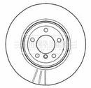 Borg & Beck Brake Disc Pair Part No -BBD4574