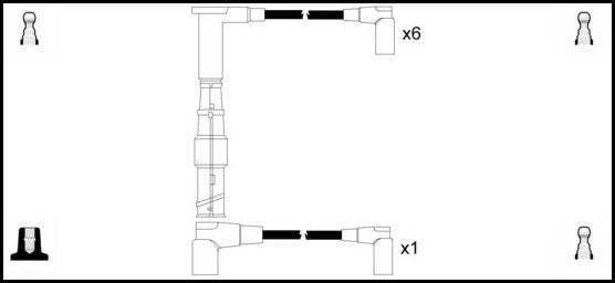 ElectroSpark Ignition Lead Set - OEK703
