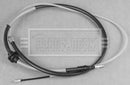 Borg & Beck Brake Cable LH & RH -BKB3163