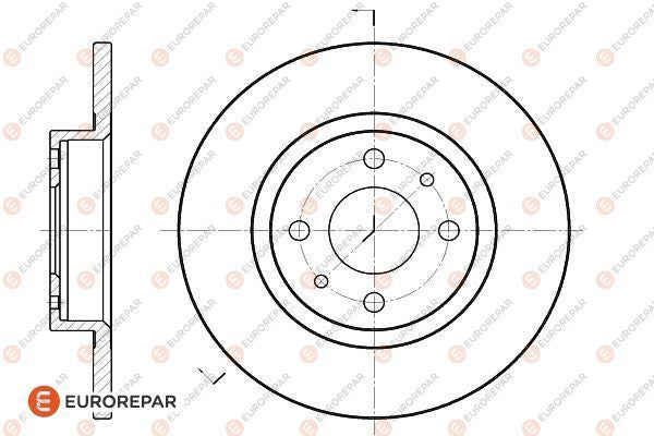 Eurorepar Brake Disc - 1618867380
