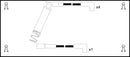 Lucas Ignition Lead Set - LUC4586