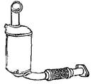 Klarius 390430 - Catalyst & Dpf Combined  - Fits Ford Focus 1.6TDCi
