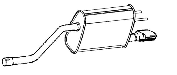 Klarius GM743J - Box With Tail Pipe