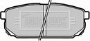 Borg & Beck Rear Brake Pad Set -BBP1925