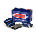 Borg & Beck Brake Pad Set - BBP1657