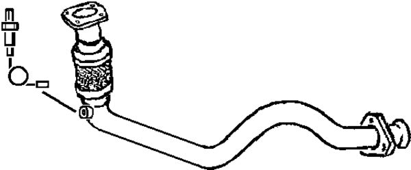 Klarius 301866 - Front Pipe For Cat  - Fits Seat Leon 1.4i