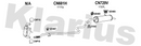 Klarius CN601H - Centre Pipe  - Fits Citroen C3 II 1.6HDi