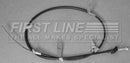 First Line Brake Cable- RH Rear -FKB3533