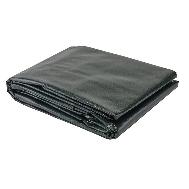Heavy-Duty Polyethylene Tarpaulin, 4 x 6m, Green