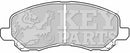 Key Parts Brake Pad Set -KBP1831