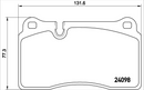 Brembo Brake Pad Set - P85110