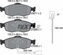 Textar Brake Pad Set - 2307104