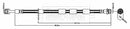 Borg & Beck Brake Hose Part No -BBH8827