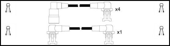 ElectroSpark Ignition Lead Set - OEK242