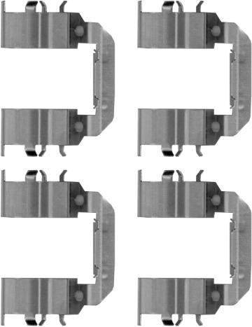 Mintex Brake Fitting Kit fits -Hyundai MBA1782 (also fits other vehicles)