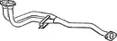 Klarius VL512M - Front Pipe  - Fits Opel Cavalier Mk.3 1.8