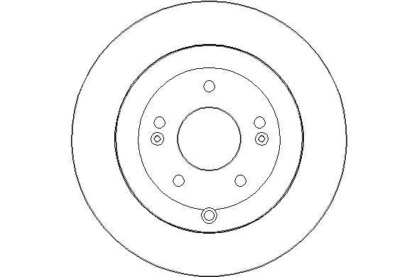 Disctech Brake Disc - Fits Hyundai, Kia - ABD2994 - Rear Axle