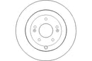 Disctech Brake Disc - Fits Hyundai, Kia - ABD2994 - Rear Axle