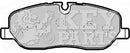 Key Parts Brake Pad Set -KBP1929
