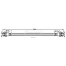 Borg & Beck Brake Hose Part No -BBH7858