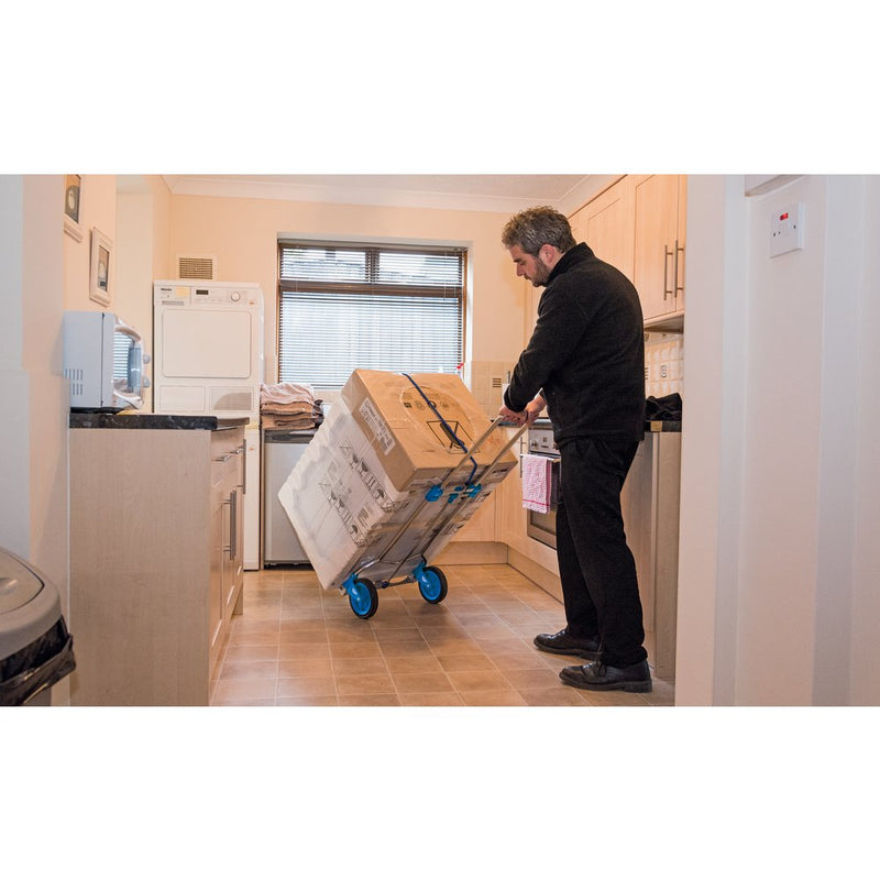 Heavy Duty Fold Flat Sack Truck, 125kg