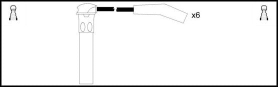 ElectroSpark Ignition Lead Set - OEK580