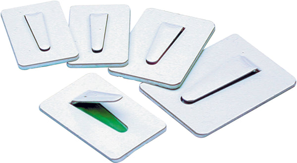 Cable Clips - Metal - Self Adhesive - 110139 x50