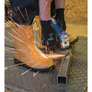 Rigger Style Safety Boots, Size 9