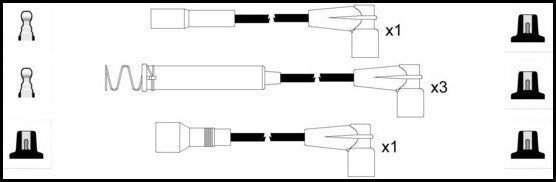 ElectroSpark Ignition Lead Set - OEK126