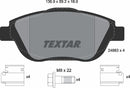Citroën Ds Opel Peugeot Vauxhall, Brake Pad Set - Textar 2488301