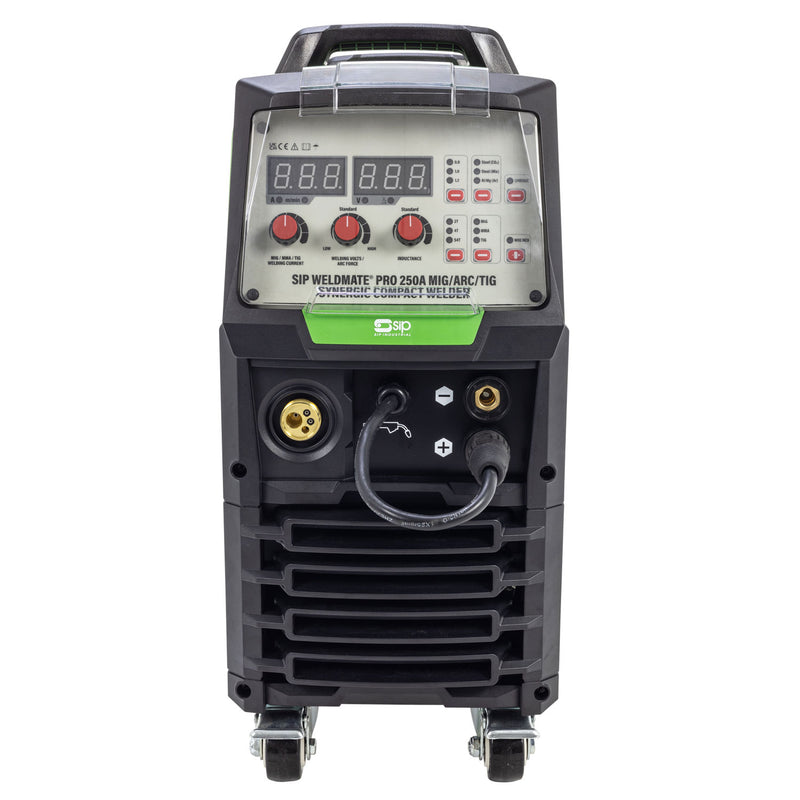 SIP WELDMATE® PRO 250A MIG/ARC/TIG Synergic Compact Welder