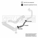 First Line Heat Exchanger Hose Part No -FTH1019