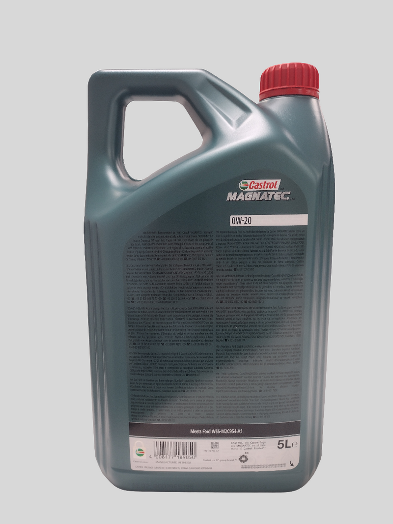 Ford Castrol Magnatec 0W20 5Ltr Petrol Models