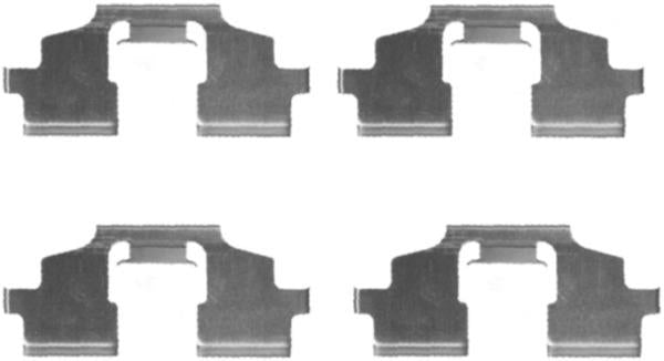 Textar Brake Pad Fitting Kit - 82506900
