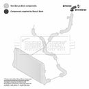 Borg & Beck Turbo Hose Part No -BTH1151