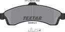 Textar Brake Pad Set - 2444801