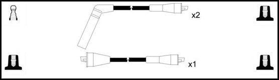 ElectroSpark Ignition Lead Set - OEK281