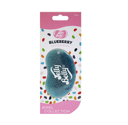 3D JELLY BELLY JEWEL AIR FRESHENER - BLUEBERRY *