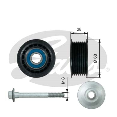 Gates DriveAlign Idler Pulley - T36731