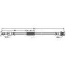 Borg & Beck Brake Hose Part No -BBH7784