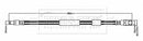 Borg & Beck Brake Hose Part No -BBH8701